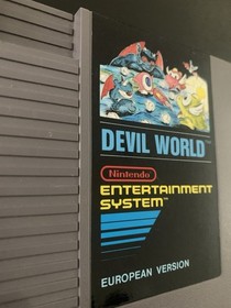 NES Nintendo Devil World Original RARE