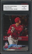 PSA 10 SHOHEI OHTANI/OTANI 2018 TOPPS UPDATE US189 LA ANGELS Rookie RC GEM MINT