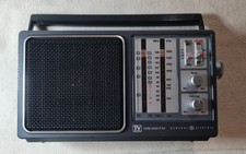 GE General Electric 4 Band Receiver TV/WB/AM/FM Radio 7-2945A TV Sound Tested