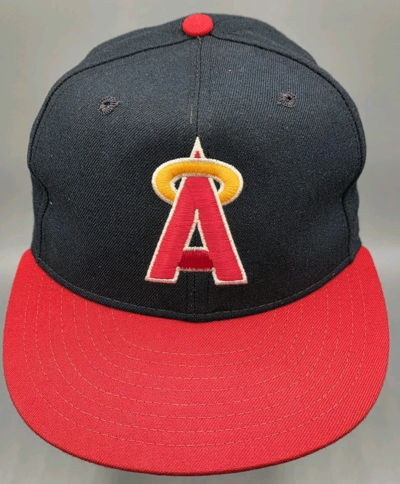 Authentic Team Issued California Angels New Era Autographed Wally Joyner Hat - Image 2 of 4