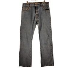 Levi's 517 boot cut vintage jeans mens 34x32 blue denim western Y2K light wash