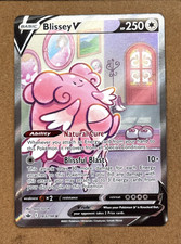 BLISSEY V 183/198 ALT ART POKEMON CHILLING REIGN FULL ART ULTRA RARE