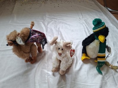 Beanie Ty Treasures Collection Beanie Babies Sammlung 3 Stück