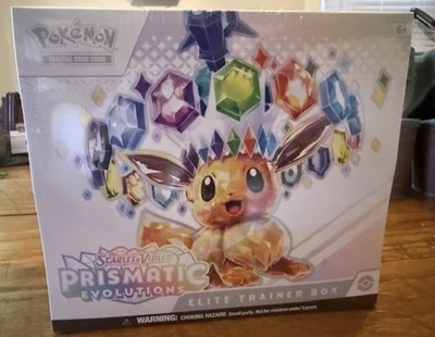 Pokemon TCG S&V Prismatic Evolutions ETB Elite Trainer Box FACTORY SEALED