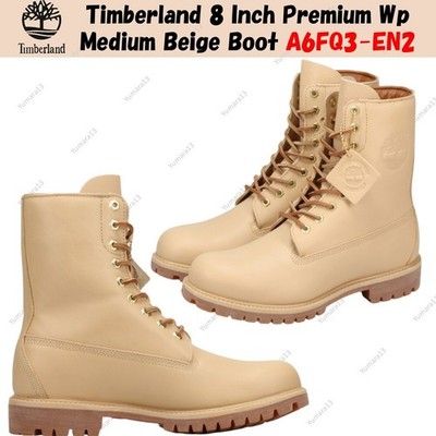 Timberland 8 Inch Premium Wp Medium Beige Boot A6FQ3-EN2 Men's Size