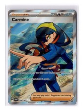 carmine pokemon card value Carmine 204/167 Sv06: Twilight Masquerade Holo for sale online