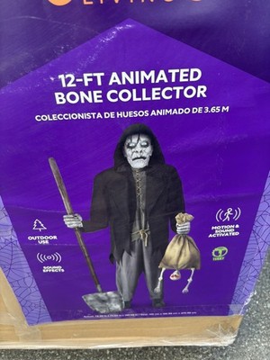 12' Giant Bone Collector Animatronic Halloween Prop Motion Activated  brand new 