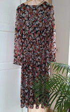 s.Oliver Damen Midi-Kleid Gr. 38 mehrfarbig f...