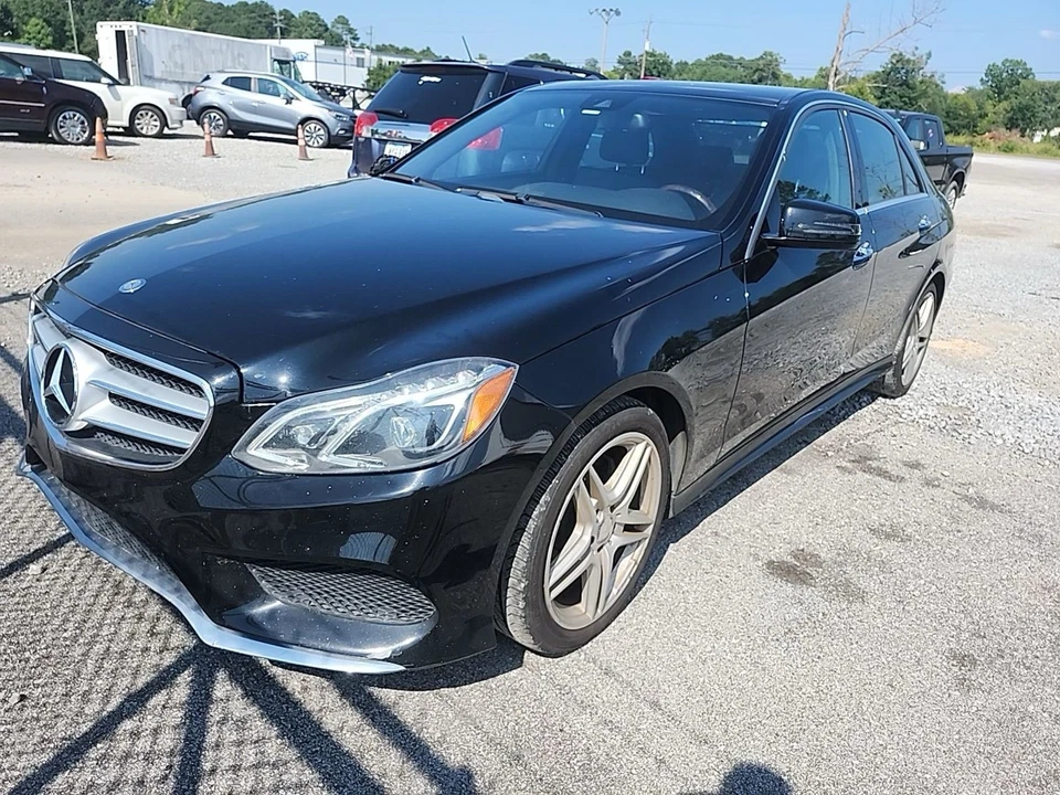 Conjunto de para-choque dianteiro 14-16 Mercedes W212 E350 E550 E400 Sport AMG fabricante de equipamento original preto - Imagem 3 de 4