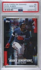 2018 On Demand Rookie Sensations Online Exclusive Ozzie Albies PSA 10 GEM MT 1c7