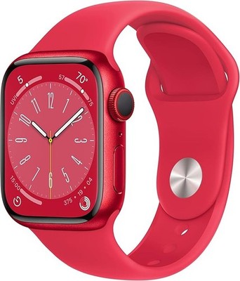 Neu Apple ROT Aluminium Watch Series 8 (GPS) 45mm -