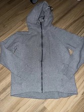 Lululemon Athletica Gray 10 Full Zip Hoodie Long Sleeve