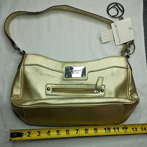Liz Claiborne Gilded Gold Purse Nwt