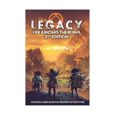 Modiphius Post Apocalyptic RPG Legacy - Life Among the Ruins (2nd Ed) EX/NM