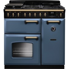 Rangemaster CLDL90DFPSTB/AB1 Classic Deluxe 90 90cm Dual Fuel Range Cooker 5