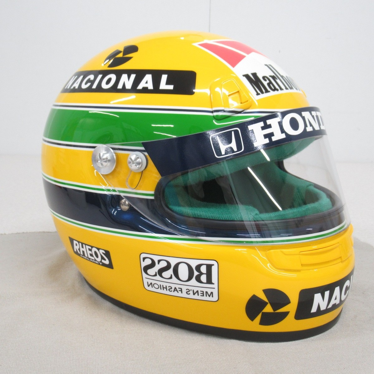 RHEOS Mugen Honda 1991 Ayrton Senna Replica Helmet Limited to 100