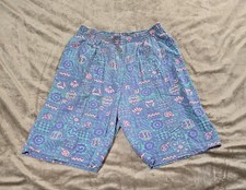 Vintage Surf Gear Cotton Design Shorts Medium