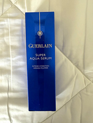 Guerlain Super Aqua-Serum Face Serum Intense Hydration Wrinkle Plumper HA