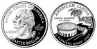 2001-S  #Proof AMERICAN SAMOA Territory Quarter #DCAM 25c Coin +(BU) Bonus 63 5c — photo 6
