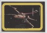 1977 Star Wars Stickers X-Wing Fighter TIE Battle in Outer S