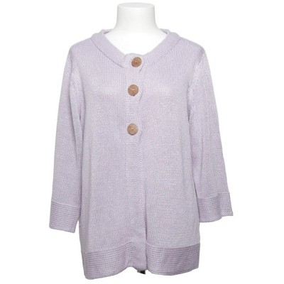 Daxon, Strickjacke, Damen, Größe: XL, Lila, Acryl, Sonstiges, Feinstrick #7yO