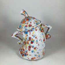 Handmade Studio Art Pottery Sassy Jar Caniste...