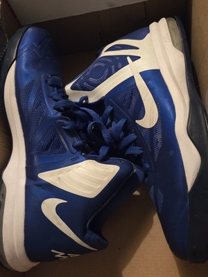 Size 10 Nike Air Max Hyper Aggressor basketball shoe Blue 