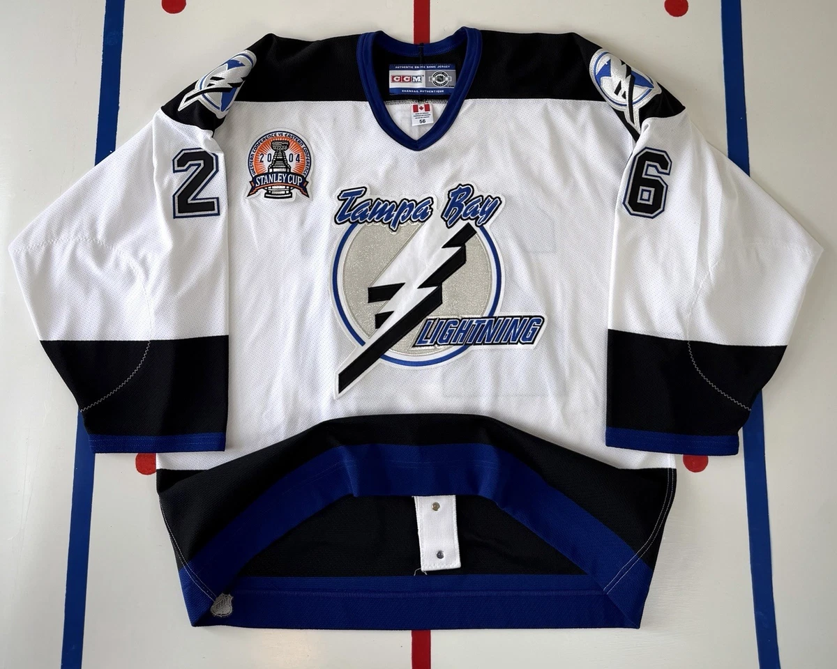 Maillot Vintage CCM Tampa Bay Lightning Années 90 - Taille L - NHL - Authentique