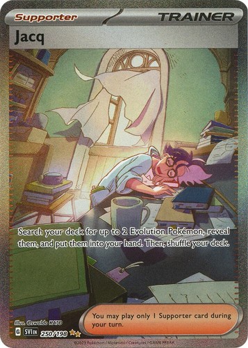 Jacq - 250/198 - SV01: Scarlet & Violet Base #250/198 - Holofoil - NM - Pokemon