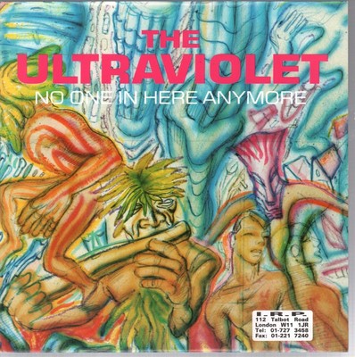 Ultraviolet No One In Here Anymore 7'' vinyl UK Pyramid 1989 B/w love is