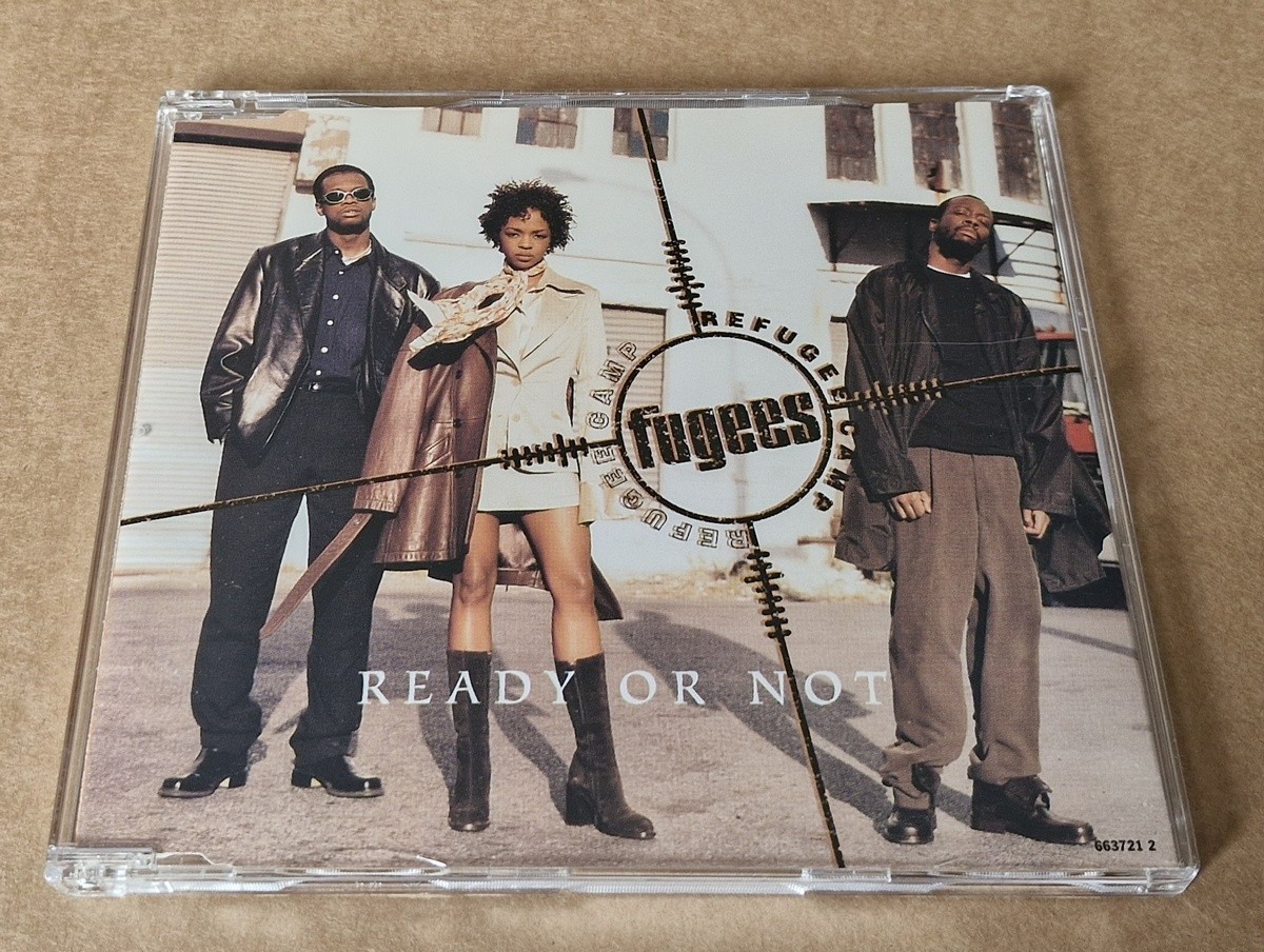 FUGEES - READY OR NOT - 1996 UK 4 TRACK CD SINGLE