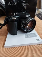 Nikon COOLPIX L110 12.1MP 15x Zoom Digital Camera - Black - Nr Mint 