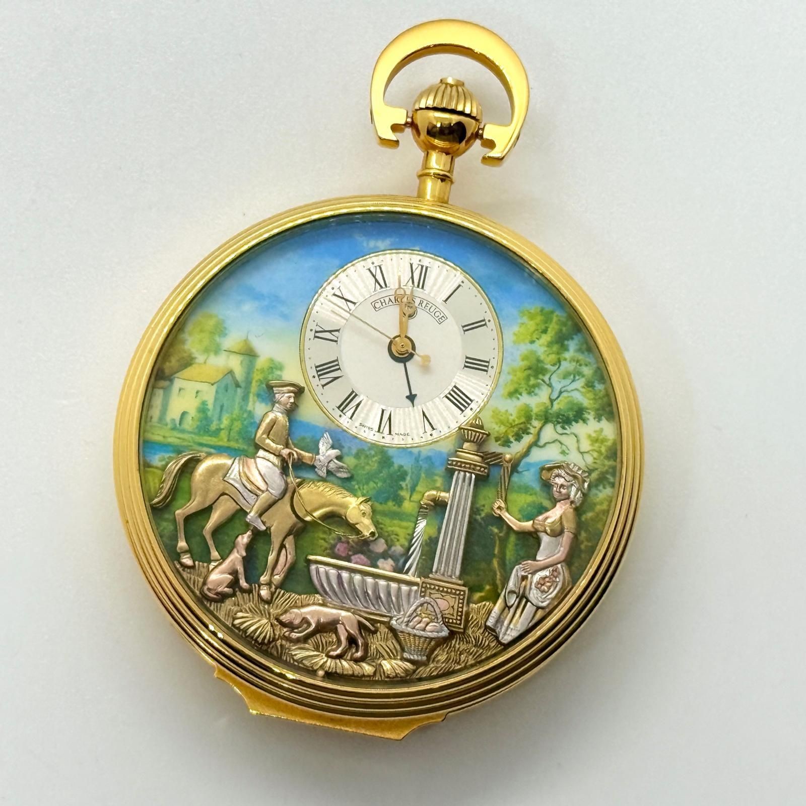 музыкальные шкатулки Reuge Musical Pocket Watch