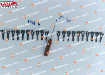 LCP 2.7mm D Radíus Variable Angle L/R 3Holes Plates & Screw 81 Pcs Set Ti