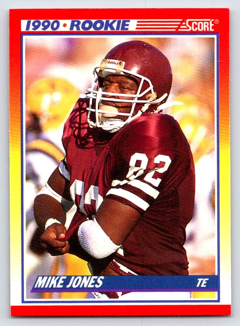 1990 Score - 1990 Rookie Mike Jones #638 (RC)