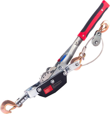 Come Along Winch,5 Ton Capacity with 11.5FT Steel Cable,Heavy Duty Come Along To