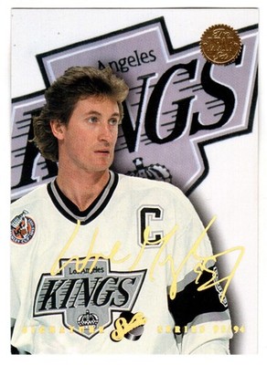 1993-94 LEAF STUDIO SIGNATURE #4 WAYNE GRETZKY