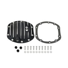 Rear Aluminum Differential Cover Wgasket Drain Plug For Dana 25 27 30 10-bolt