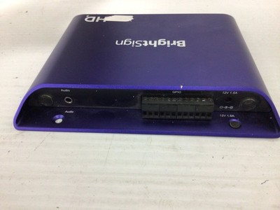 Brightsign HD223 HD3 Digital Networked Full HD Media Player Controller -NO PSU