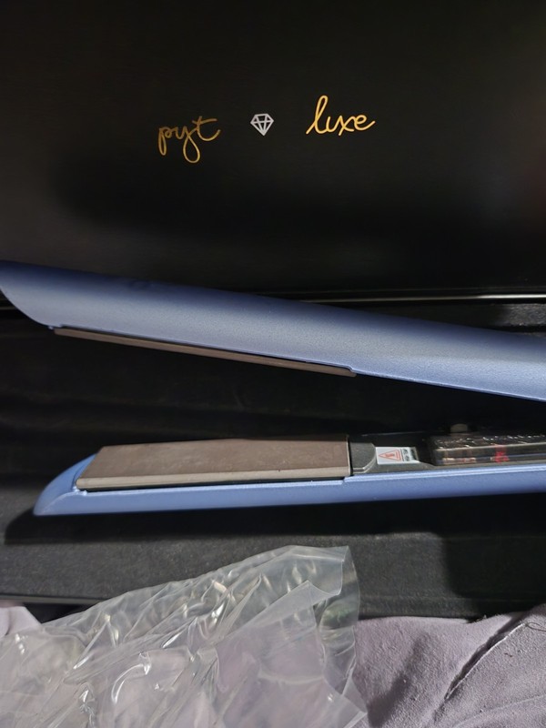PYT Ion Fusion 2.0 Pro Ceramic Flat Iron Dual Voltage 450°F Blue 40W