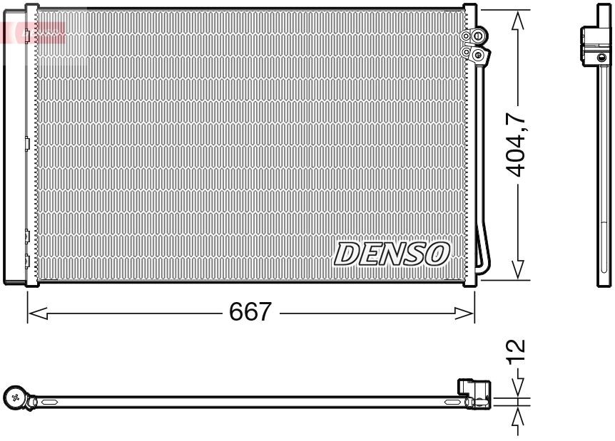 Denso Dcn17062 Air Conditioning Condenser - Image 25