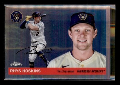 2025 Topps Chrome Platinum #63 Rhys Hoskins The BallCap Exec