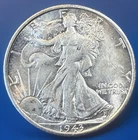1943-S Walking Liberty Half Dollar. Blast White, Excellent Strike, 90% Silver!