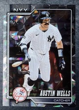 2026 Topps Series One Austin Wells #220 Diamante Foil New York Yankees