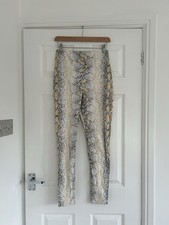 Pretty Little Think Snake Print Faux Leather Leggings, Size 10
