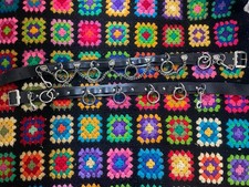 Bundle 2 Goth O Ring Bondage Belts Size Small