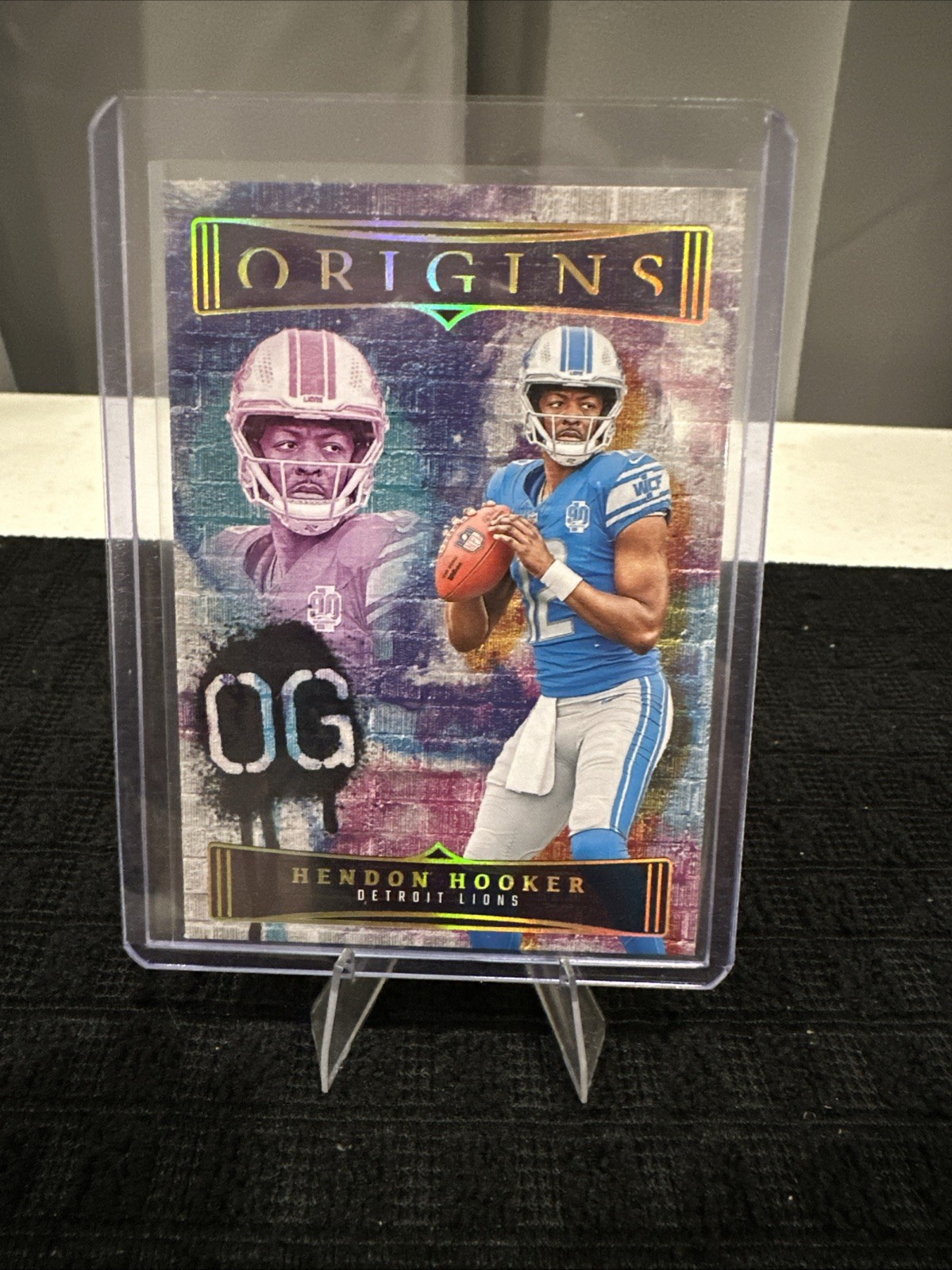 2023 Panini Origins Hendon Hooker RC #OG-HH Original Gridiron Insert