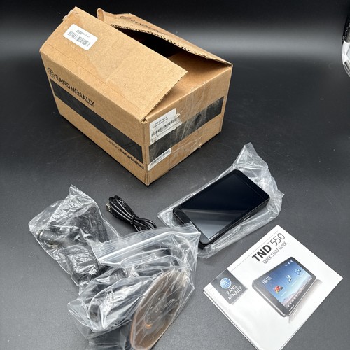 Rand McNally TND 550 5 Zoll GPS LKW Navigator Routing - Zertifikat Refur. - Open Box