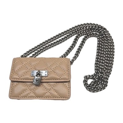 Kurt Geiger London Mini Brixton Brown Shoulder Micro Bag