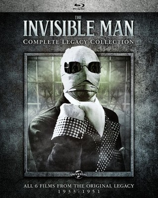 The Invisible Man Complete Legacy Collection Blu-ray Claude Rains NEW